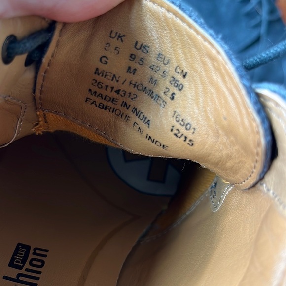 Clarks Exton Cushion Plus Blue Suede Leather Wingtip Lace Up Mens Oxford Loafers - Picture 4 of 12